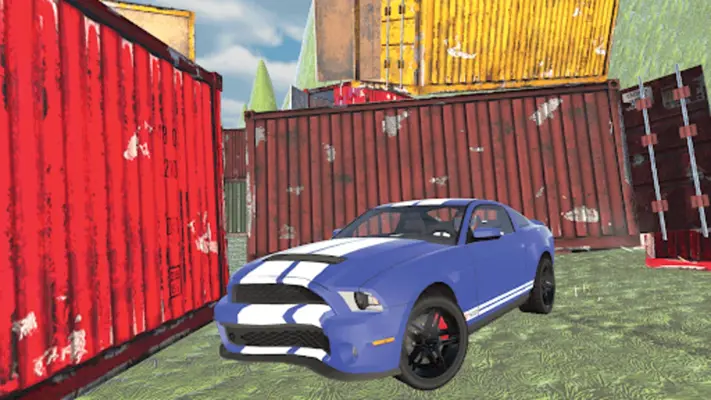 Stunt Car Crash Beam Drive android App screenshot 1