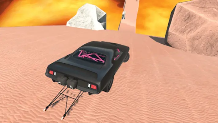 Stunt Car Crash Beam Drive android App screenshot 4